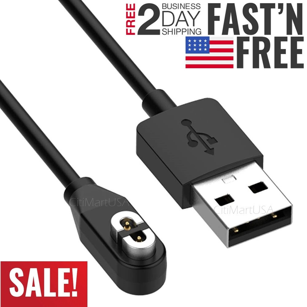 USB Magnetic Charging Cable Cord for After-Shokz Aeropex Open Run/Comm Headphone