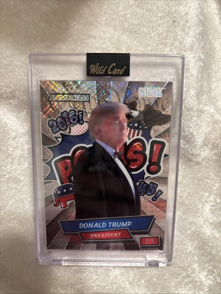 2024 Wild Card Alumination - President Donald J Trump - Comix 2/5 POTUS