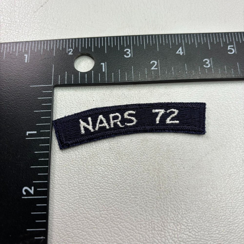 US Navy NATIONAL AUTOMATED RESPONSE SYSTEM NARS 72 Tab Patch (Rocker, UIM) 39TT-image