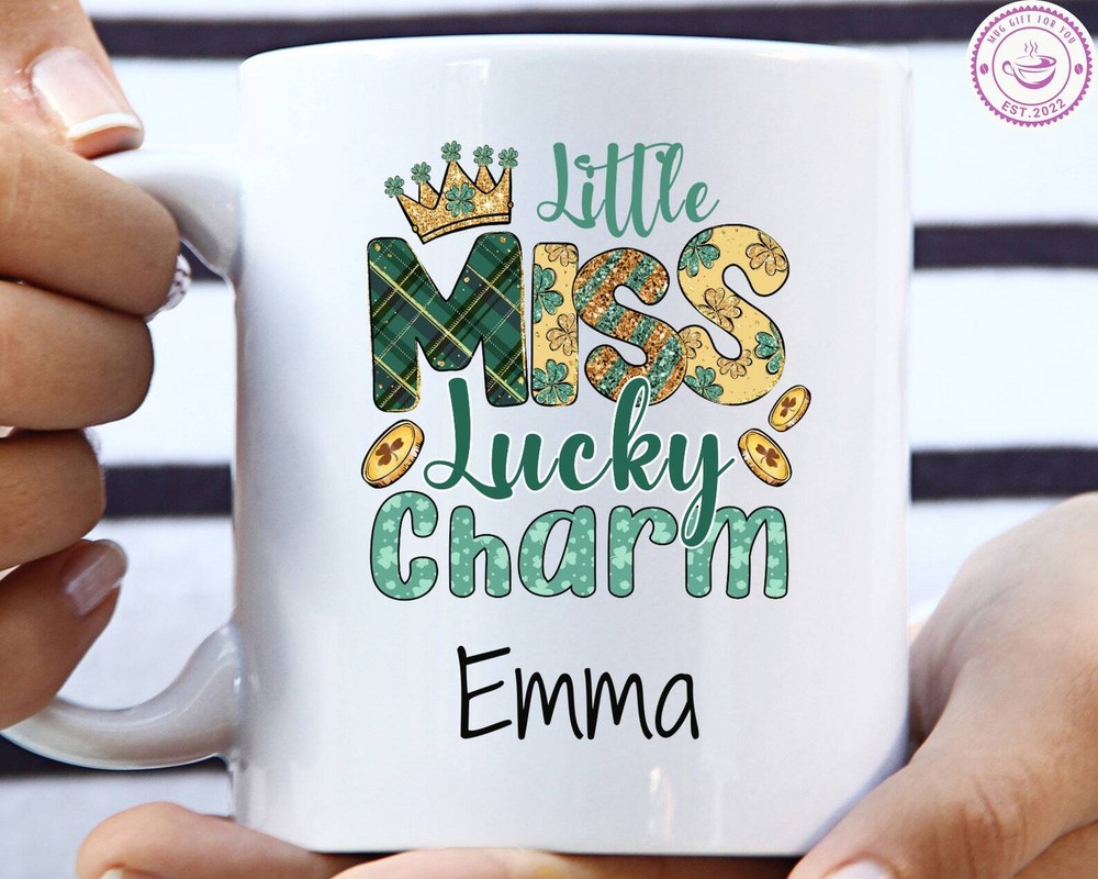 Custom Irish Shamrock Mug – Personalized St Patrick's Day Gift
