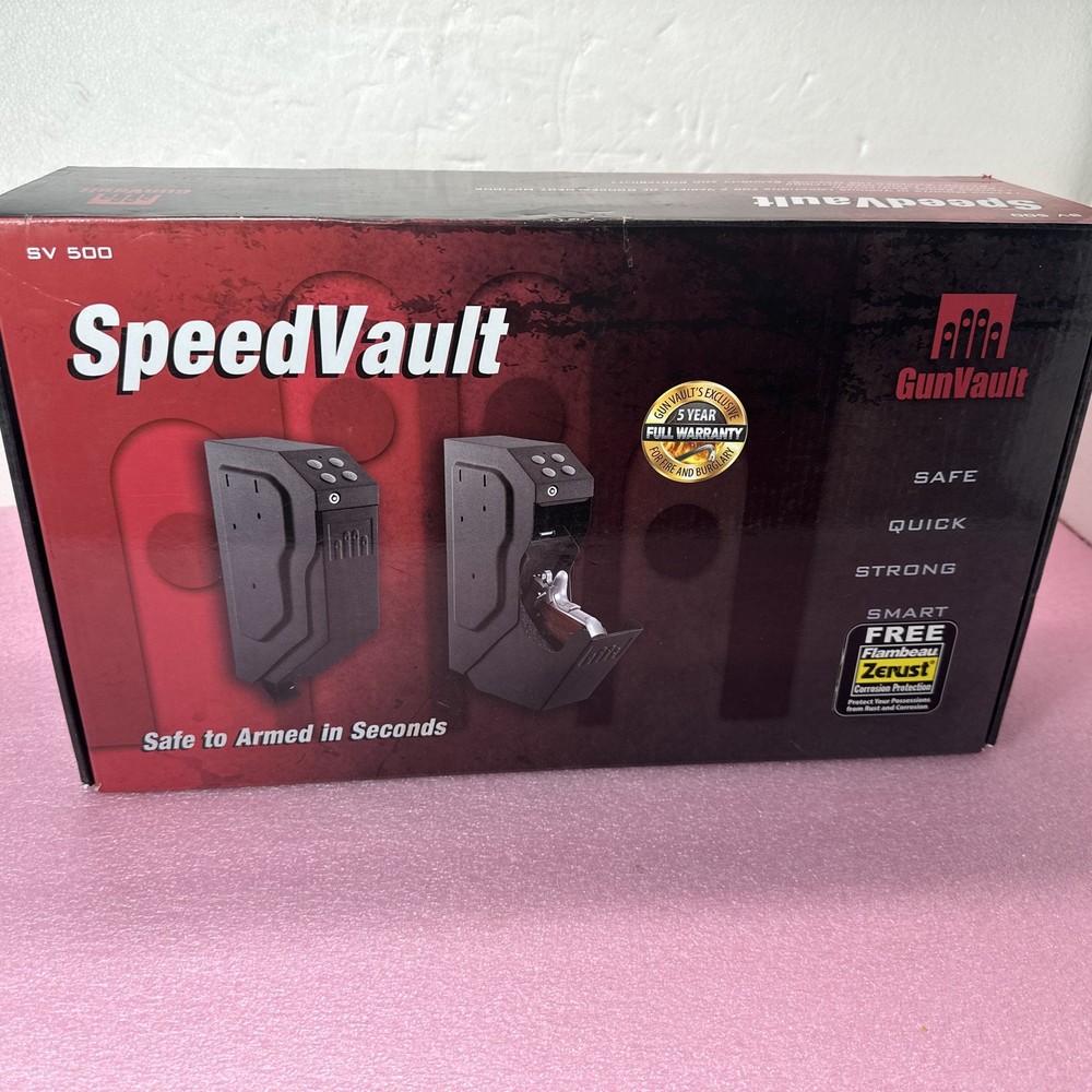 GunVault SpeedVault Handgun Safe - SV500