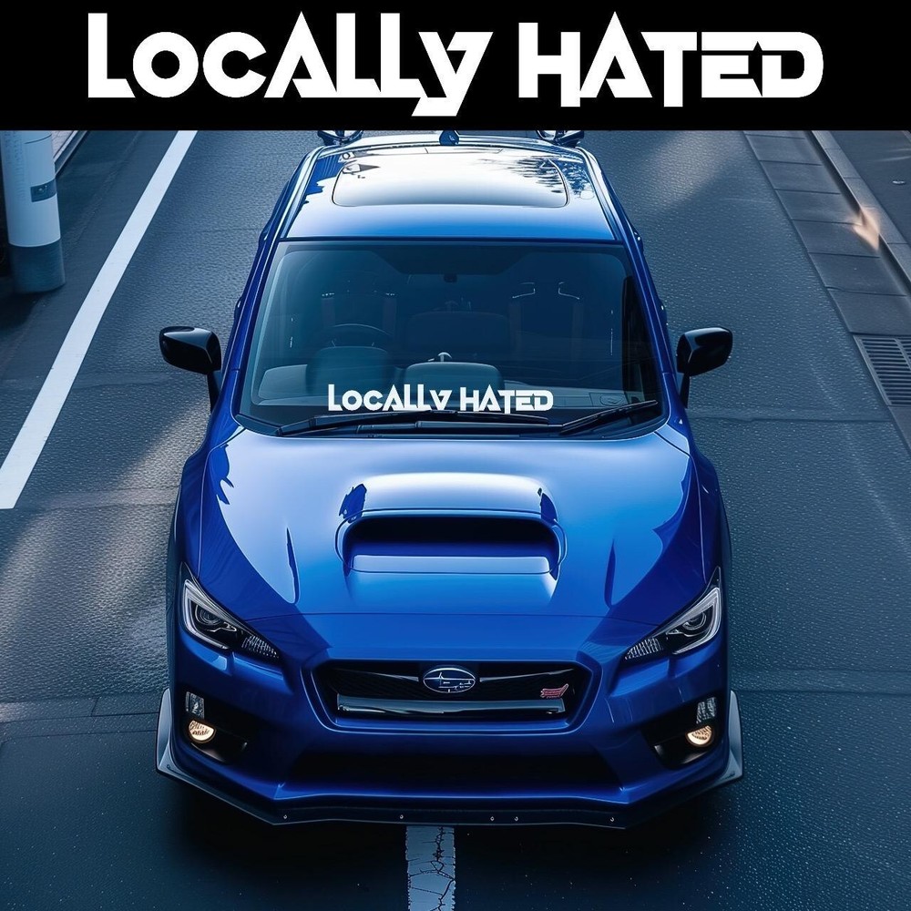 25-Inch Vinyl Windshield Banner Decal Sticker for JDM Cars Trucks SUVs - KANJI Style