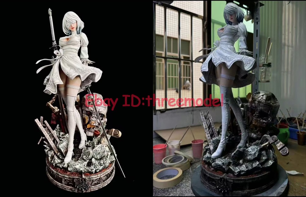 Imagination Studio X Red Peach A 1/4 NieR: Automata 2B Estatua Blanco Ver. STOCK