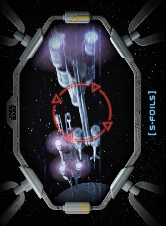 Topps Digital Star Wars S-Foils Ship Specs Component Card
