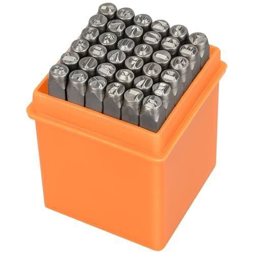 tMetal Stamping Kit, 3Mm Number and Letter Stamp Set, Include Artistic Font U...