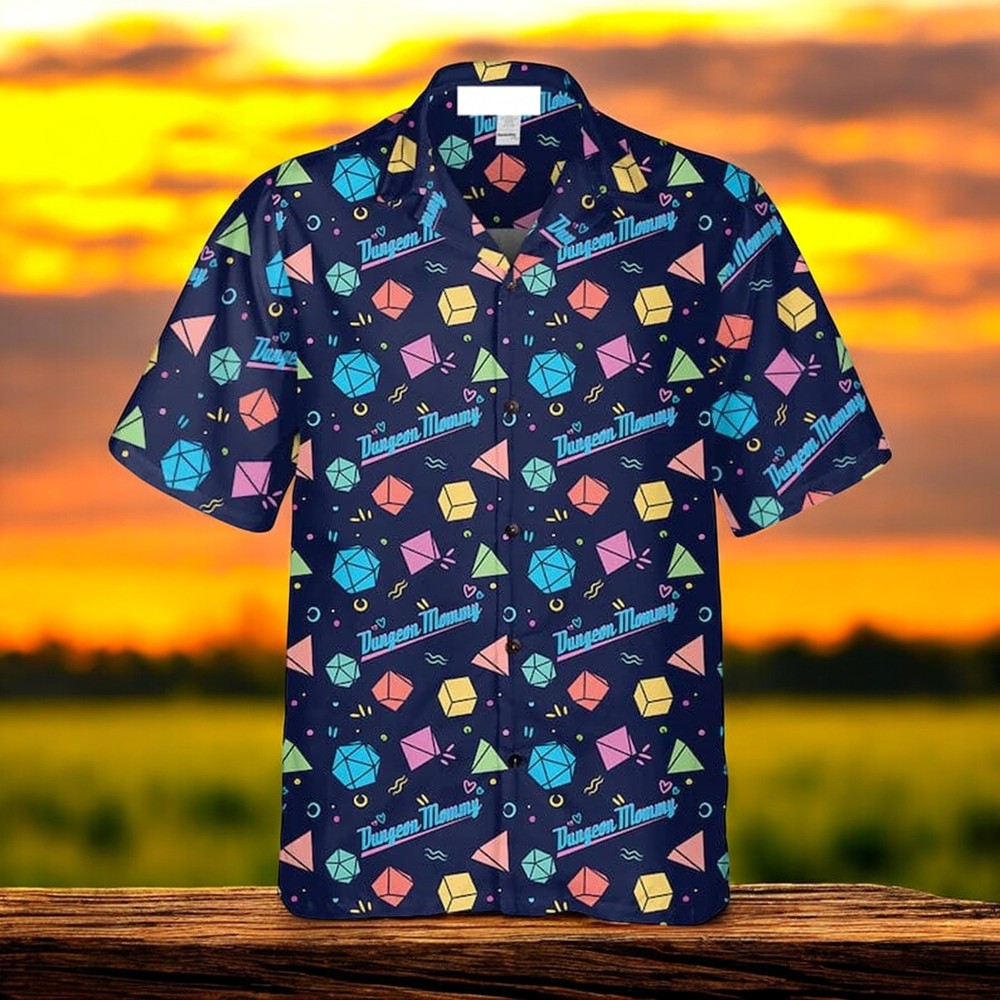 Mom Dice Dungeons And Dragons Hawaiian Shirt