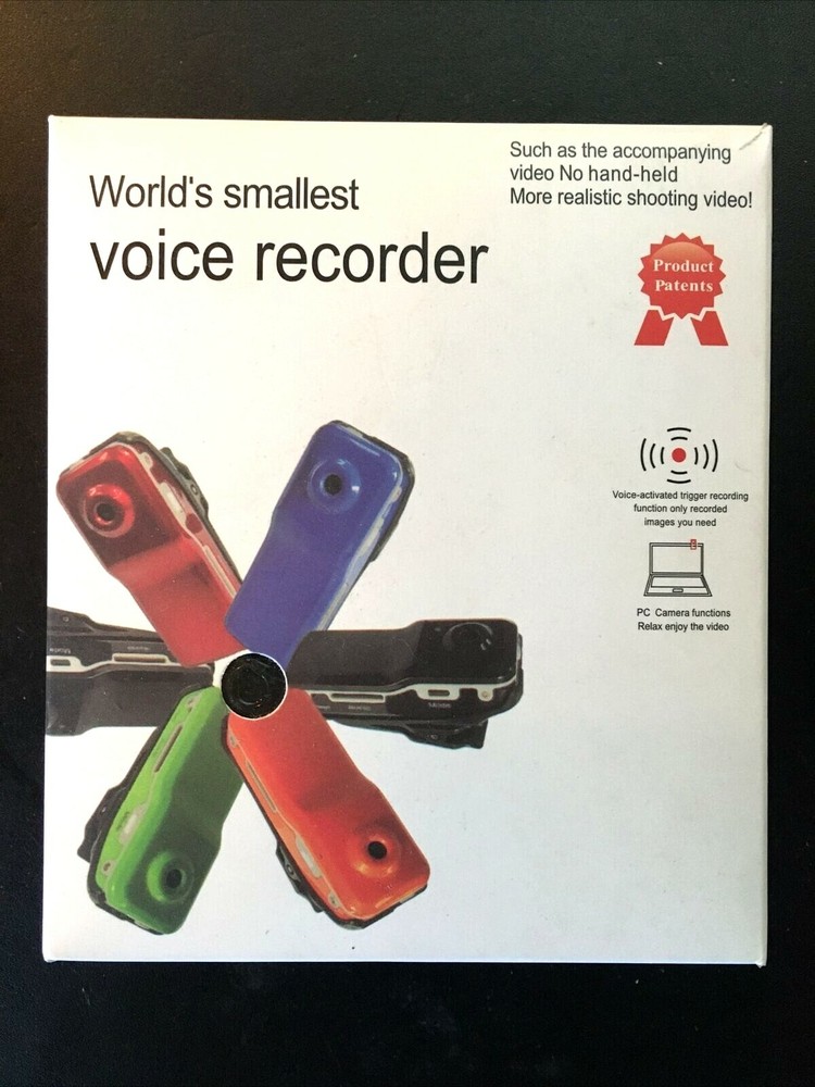 NEW! Micro Digital Video Camcorder Voice activated Rechargeable • FREE SHIPPING!-image
