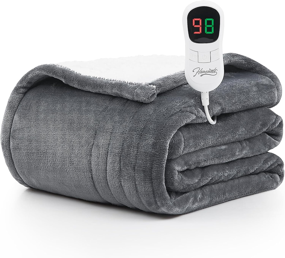 Heated Blanket Electric Throw - 50