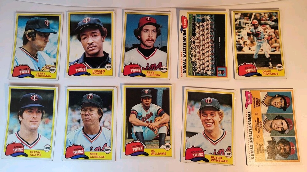 baseball card lot vintage Lot #2