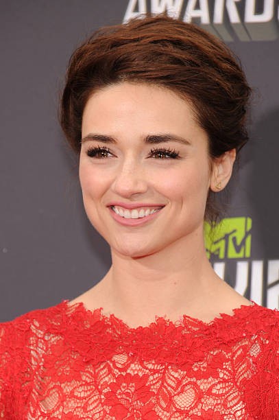 Actress Crystal Reed 2013 MTV Movie Awards at Sony Pictures Studio- Old Photo 2