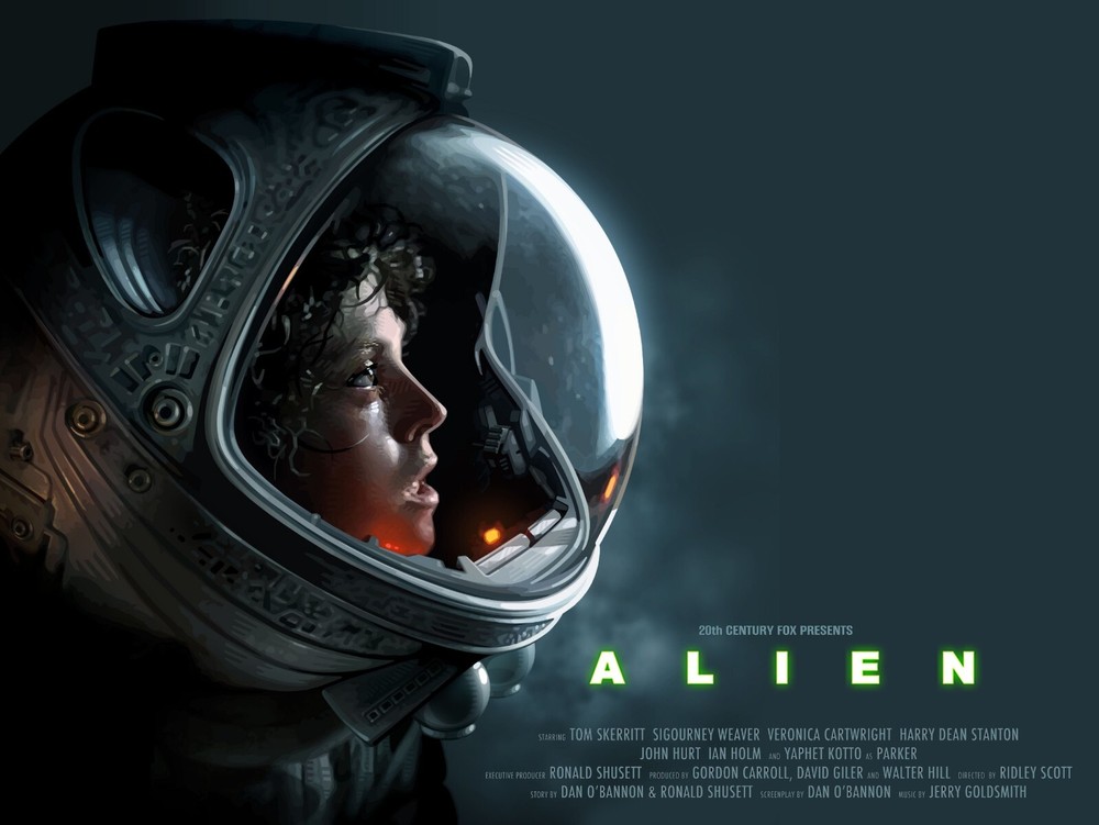 ALIEN 1979 Quad poster print 30x40