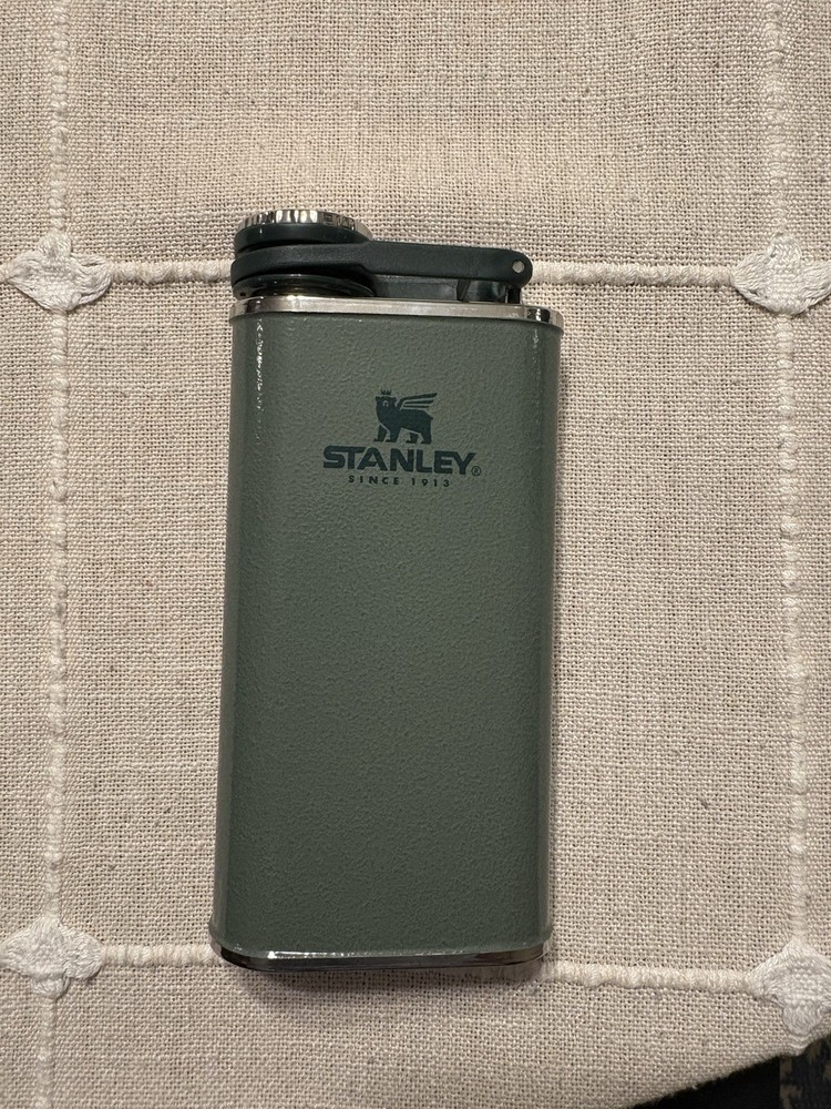 Stanley 8oz Insulated Stainless Steel Flask for On-the-Go Durability