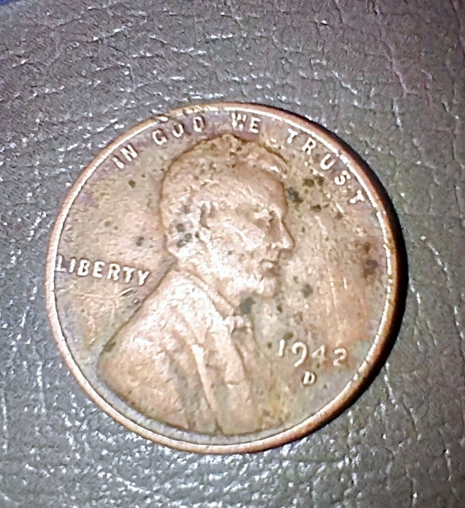 Lincoln 1942 D Wheat Penny RARE