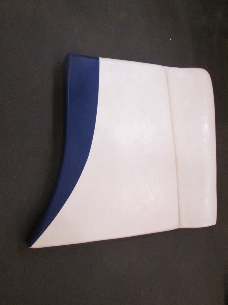 2005 Glastron GS 219 Starboard Engine Cover Cushion in Blue and White