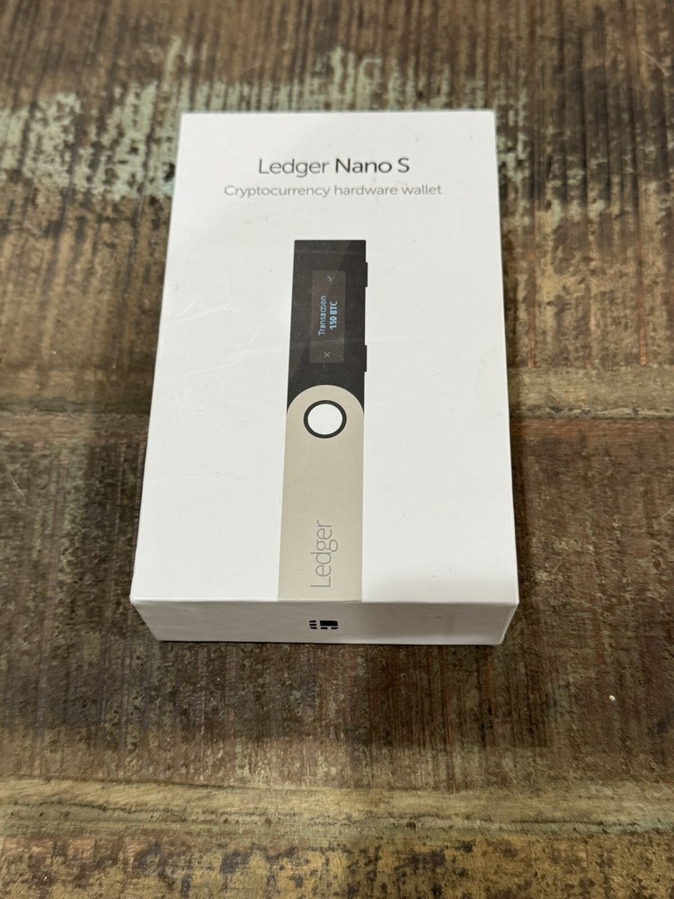 Ledger Nano S Cryptocurrency USB Hardware Wallet. Open Box, New Never Used-image