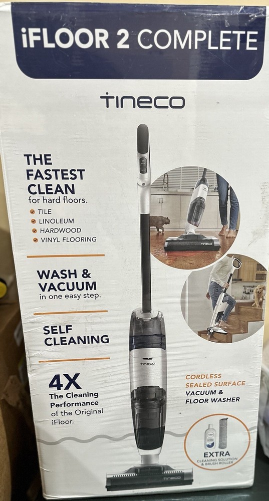 Tineco iFLOOR 2 Complete Cordless Wet Dry Vacuum Cleaner and Mop  