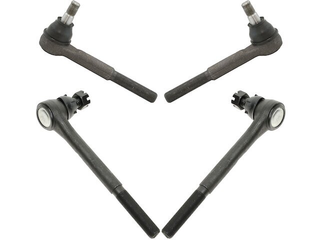 Front TRQ 4 Piece Tie Rod Set Tie Rod End Set fits Chevy G10 1975-1982 37XVJB