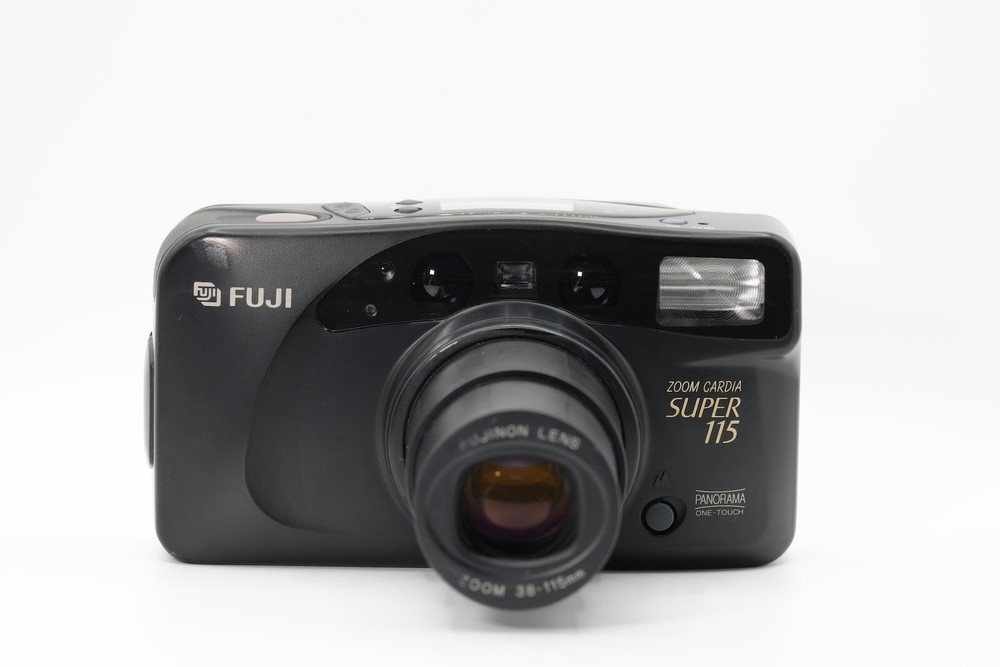 Fuji Zoom Cardia Super 115 Camera with Strap & Case Imported from Japan #120253