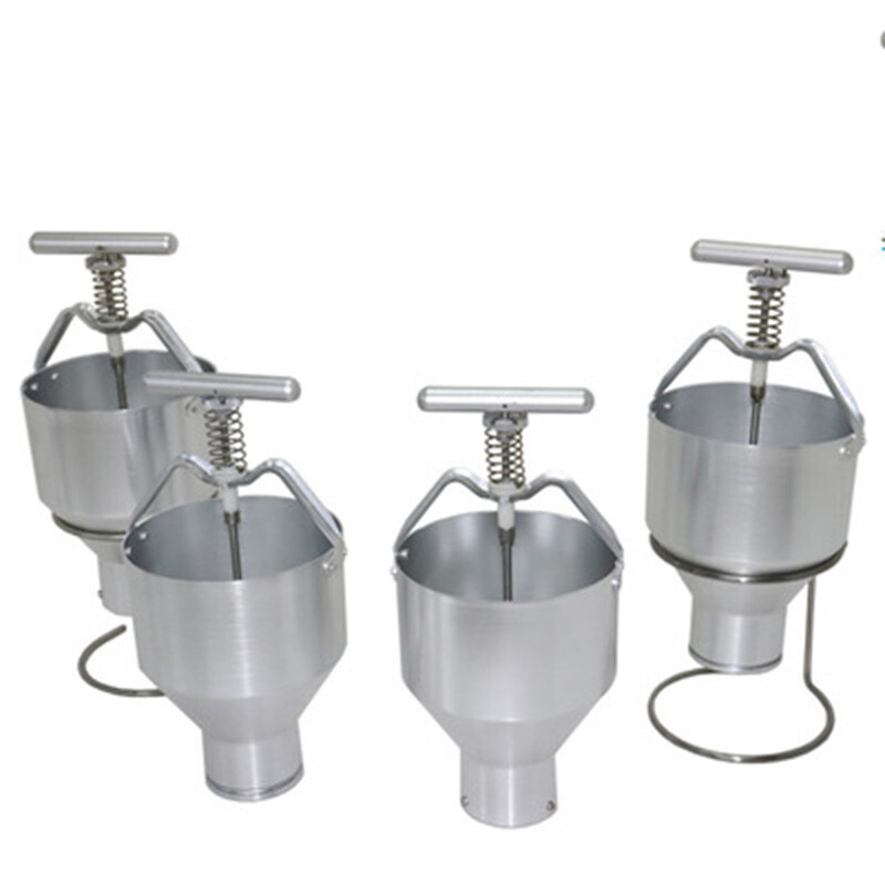 Stainless Steel Manual Donut Maker Machine for Cake Pancakes Handheld Hopper