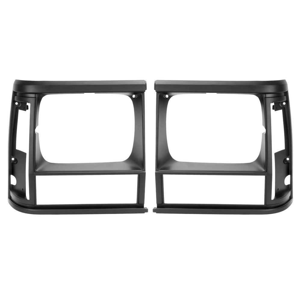 Headlight Door Bezel W/Corner and Parking Light Holes For Jeep Cherokee SE 91-96