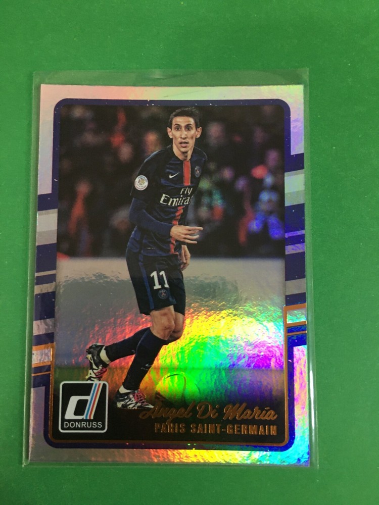 F149,536 2016-17 Panini Donruss Angel Di Maria #124 PARIS SAINT-GERMAIN RC