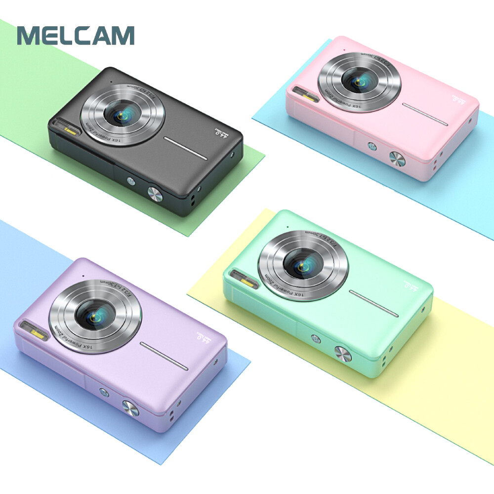 Digital Camera 1080P 44MP Cameras for Photography for Kids 16X Zoom Anti-Shake