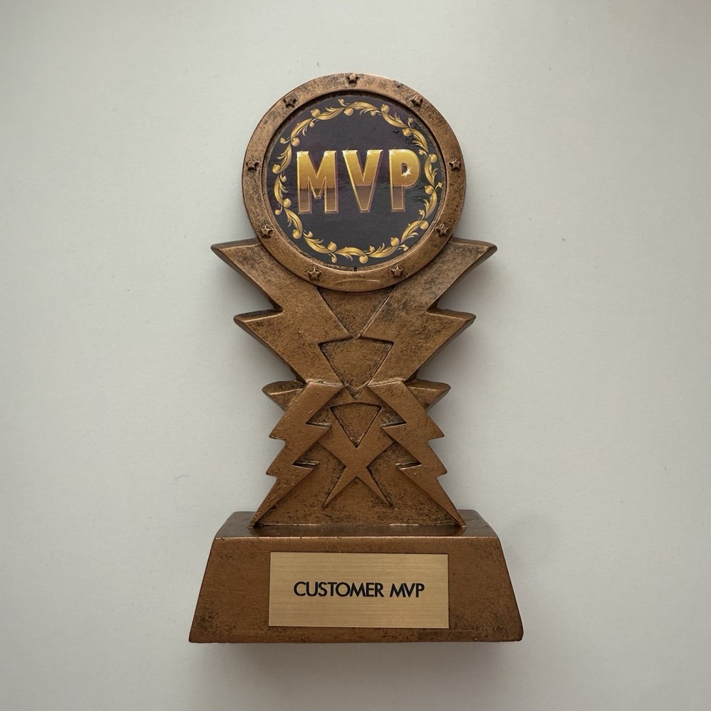 Crown Awards Custom MVP Trophy for Outstanding Performance-image