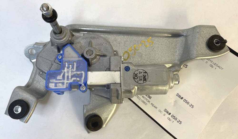 2015-2019 Subaru Legacy Rear Wiper Motor OEM 618-56296 Genuine Replacement
