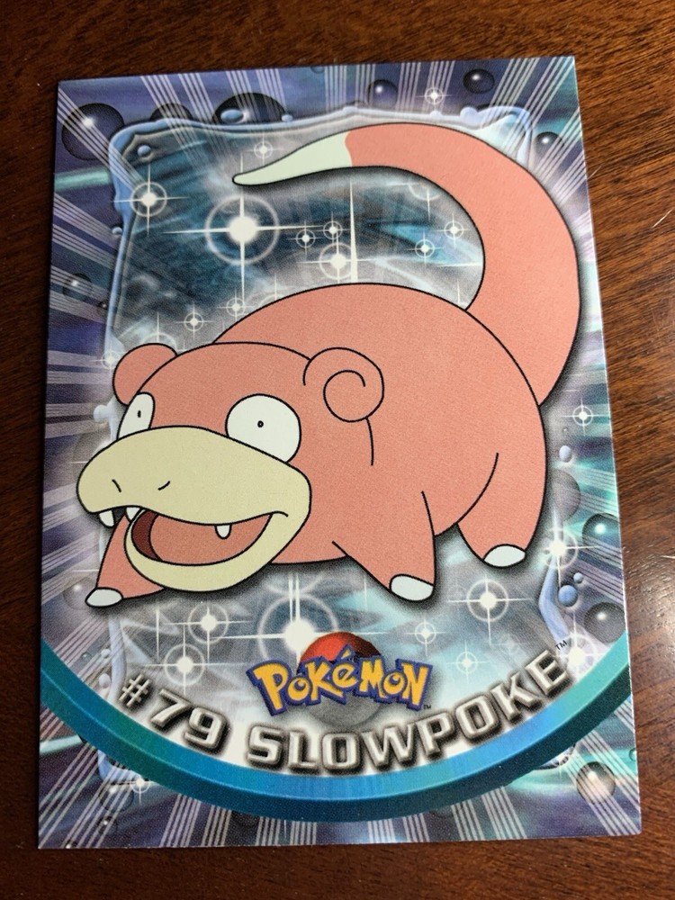 2000 Topps Pokemon Series 2 #79 Slowpoke Card Free Combined Shipping