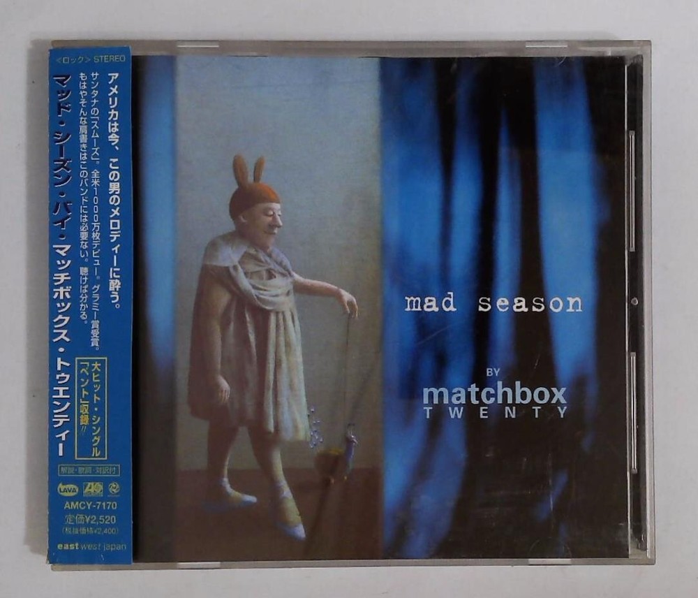 Matchbox Twenty – Mad Season AMCY-7170 JAPAN CD OBI