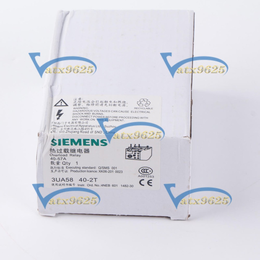 One New In Box Siemens Overload Relay 3UA5840-2T 3UA5 840-2T