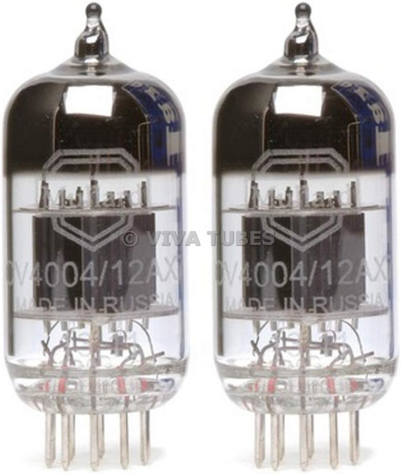Mullard CV4004 12AX7 Matched Pair Premium Audio Preamp Tubes