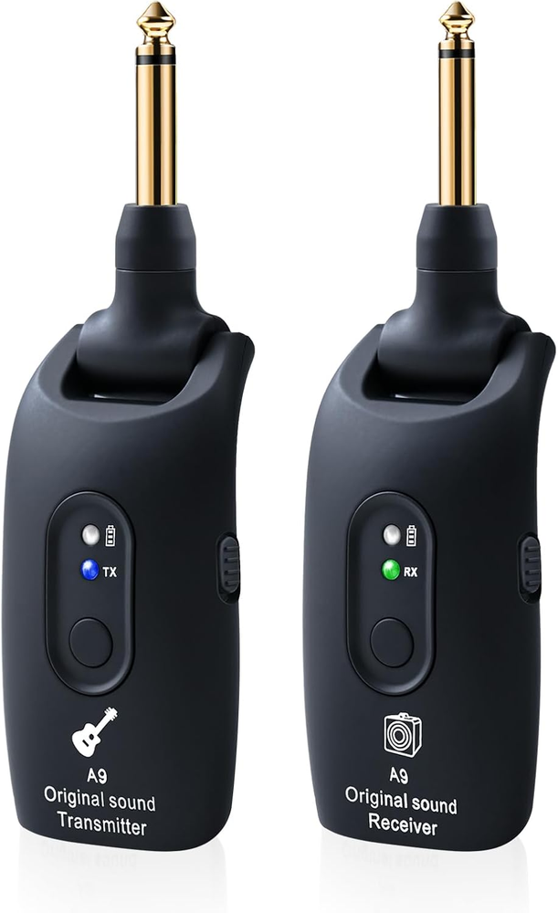 A9 Wireless Guitar System 2.4Ghz Accessories Transmitter Receiver 24-Bit 48Khz