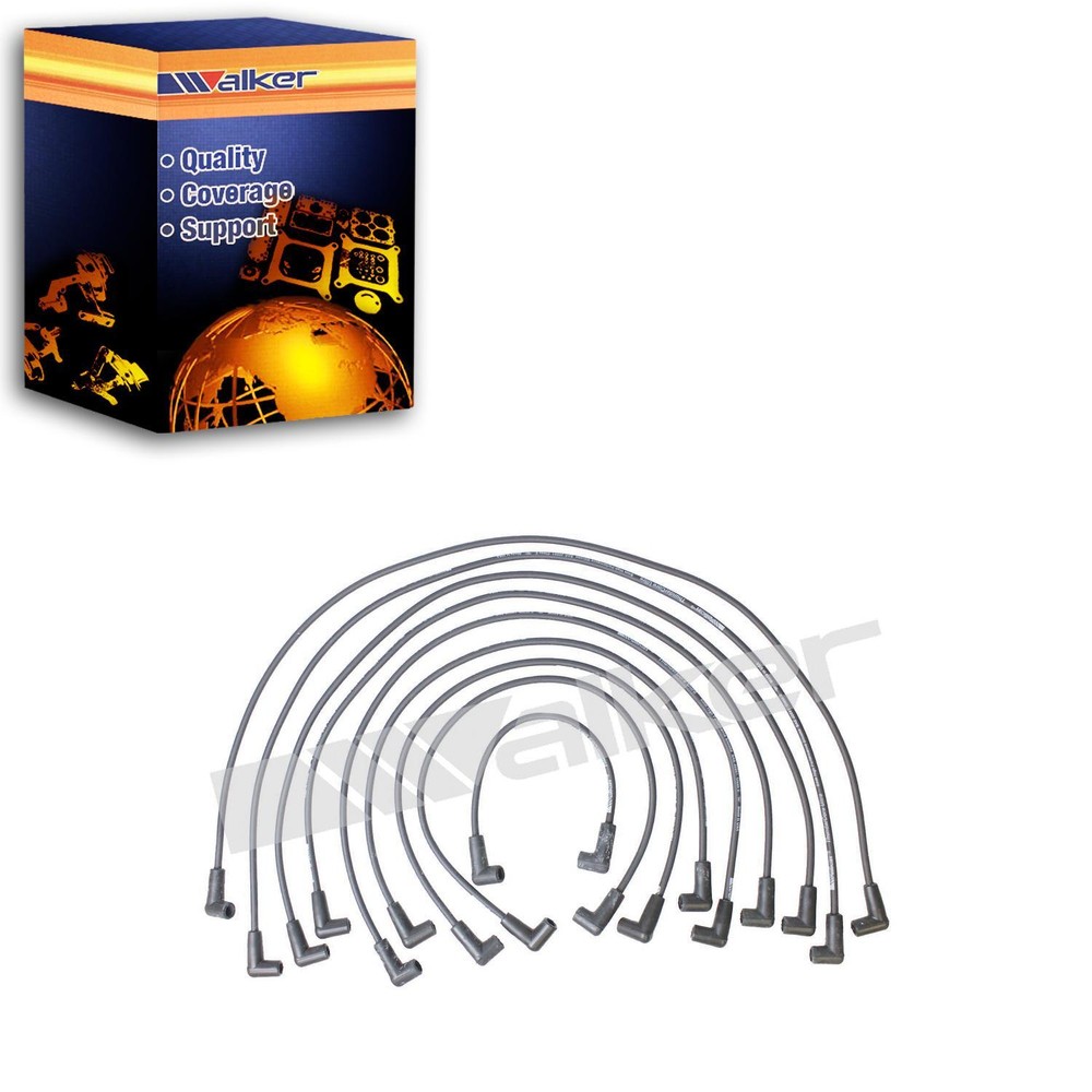 Walker Spark Plug Wire Set For 1987-1991 GMC V2500 Suburban 5.7L V8
