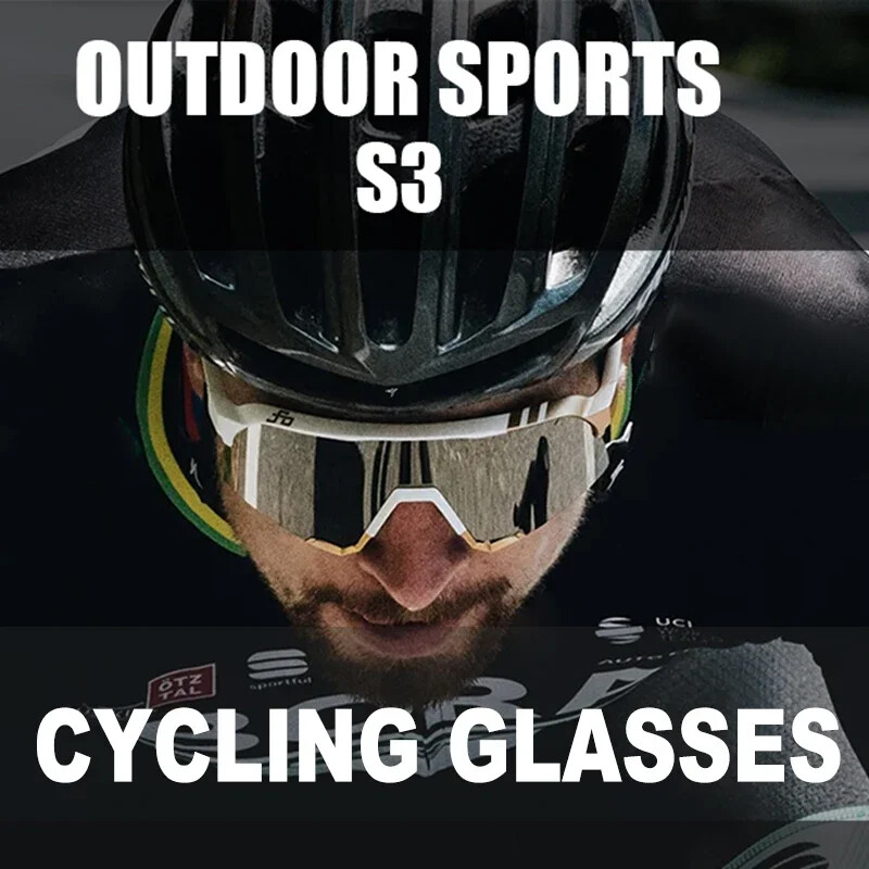 UV Protection Cycling Glasses for Men and Women Mountain Biking Outdoor Sports Sunglasses  