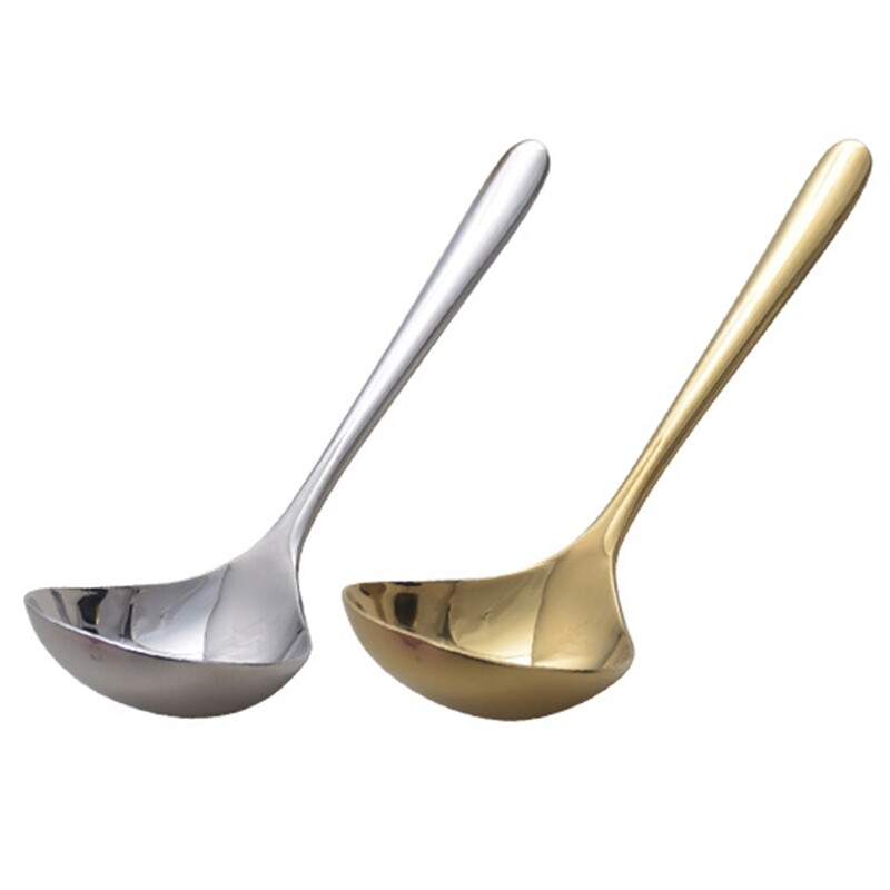 Thickening Spoons Household Drinking Soup Spoons Big for Head Spoon for Kitchen