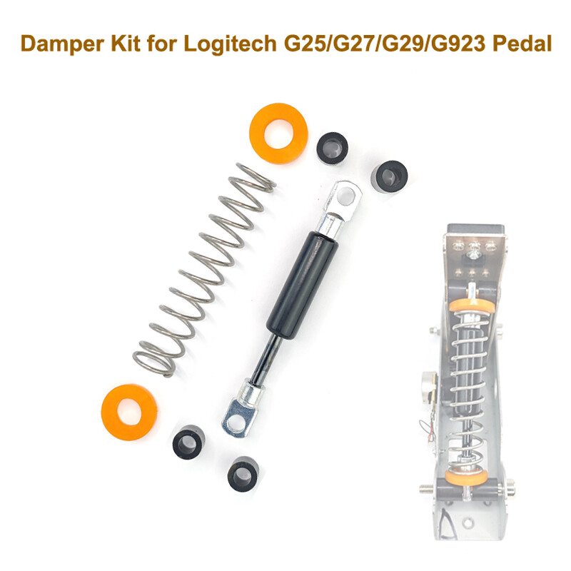 Logitech G25 G27 G29 G923 Racing Pedal Mod Kit with Damper for Enhanced Control