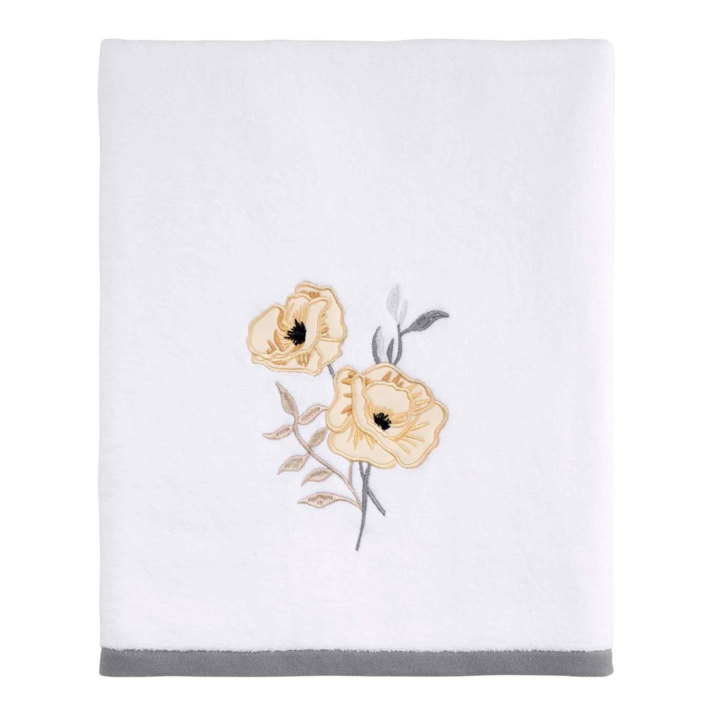 Avanti Linens Marielle Plush Bath Towel Soft Absorbent Luxury