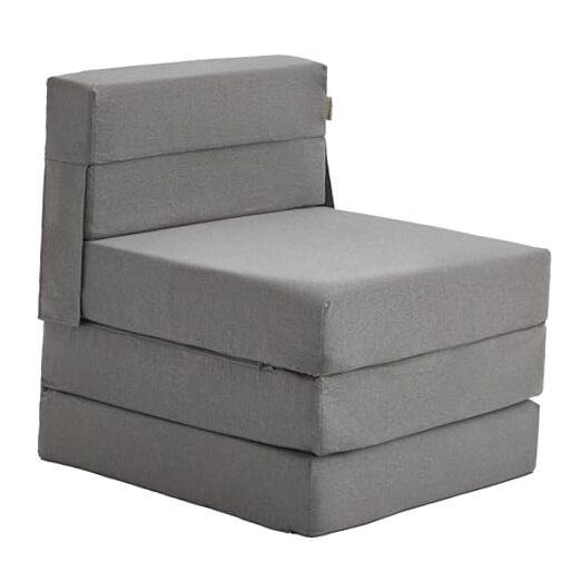 Folding Sofa Bed, Convertible Chair & Sleeping Mattress,Modern Floor & Futon