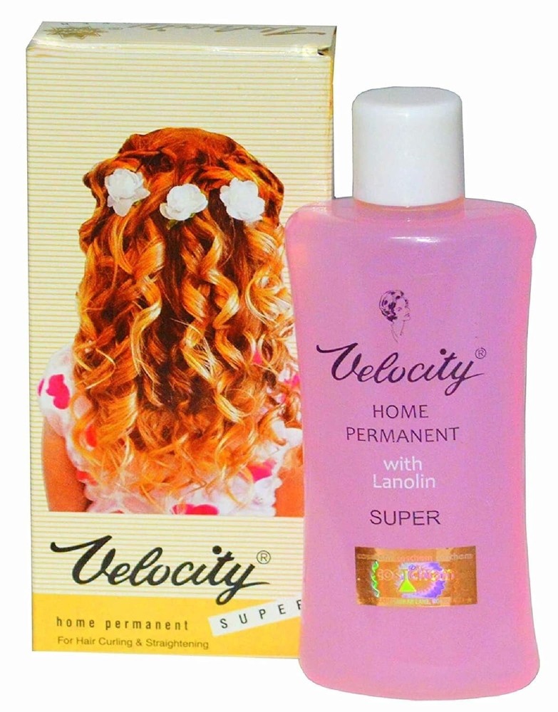 Velocity Hair Curling & Sraightening Lotion (Baby Pink) 100ml !! Free Shipping !