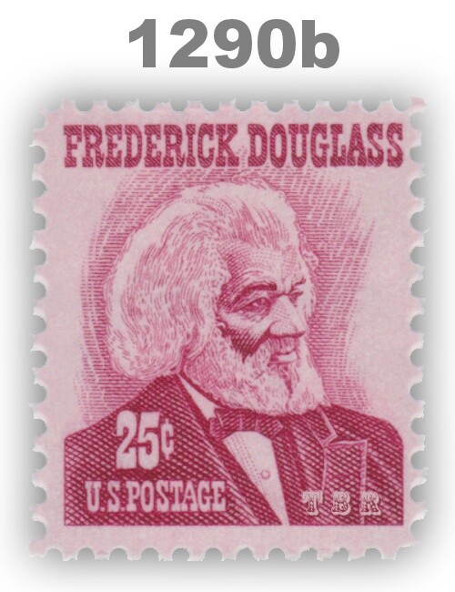 1290b Douglass 25c Magenta Color Error 1973 MNH Prominent Americans Stamp Buy Now-image