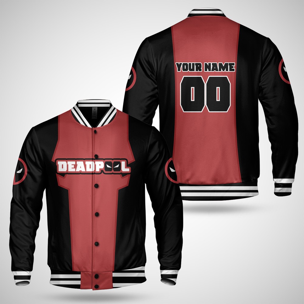 Deadpool Fan Gift Jacket - Personalized Superhero Lover Coat-image
