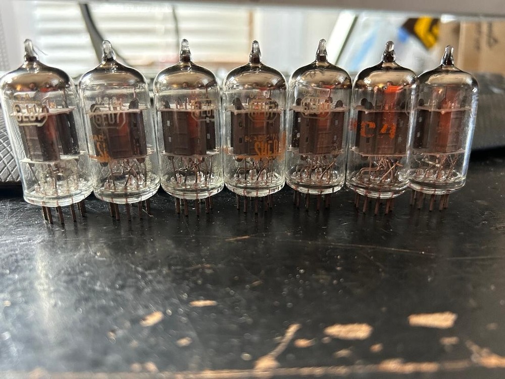 NOS new testing RCA 6EU7 vacuum tubes $25each, matched pair or quad available