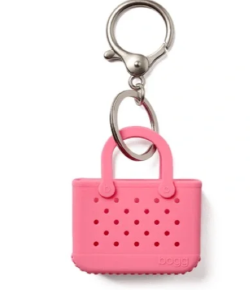 Pink Watermelon BOGG Bag Tiny Tote Keychain Clip-on Charm New