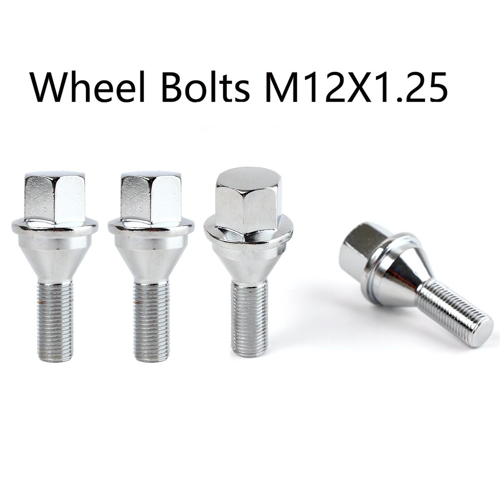 4pcs Car Wheel Lug Bolt M12X1.25 For Jeep Cherokee 2014-2022 Renegade 2012-2016