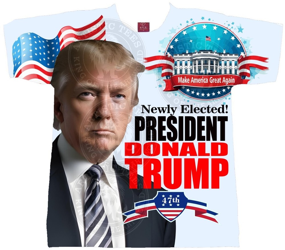 47th President Donald Trump wins Presidency T-Shirt 2024. New President