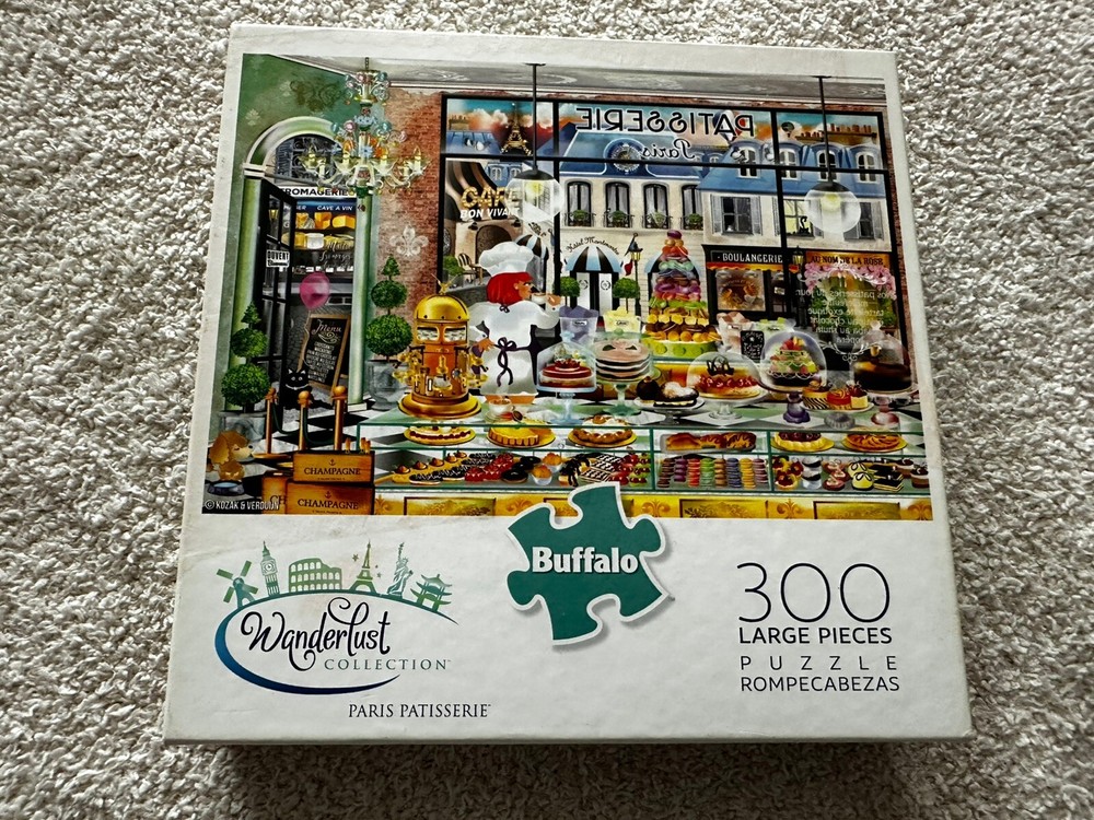 Buffalo Puzzle Paris Patisserie 300 Piece Puzzle- Large Pieces