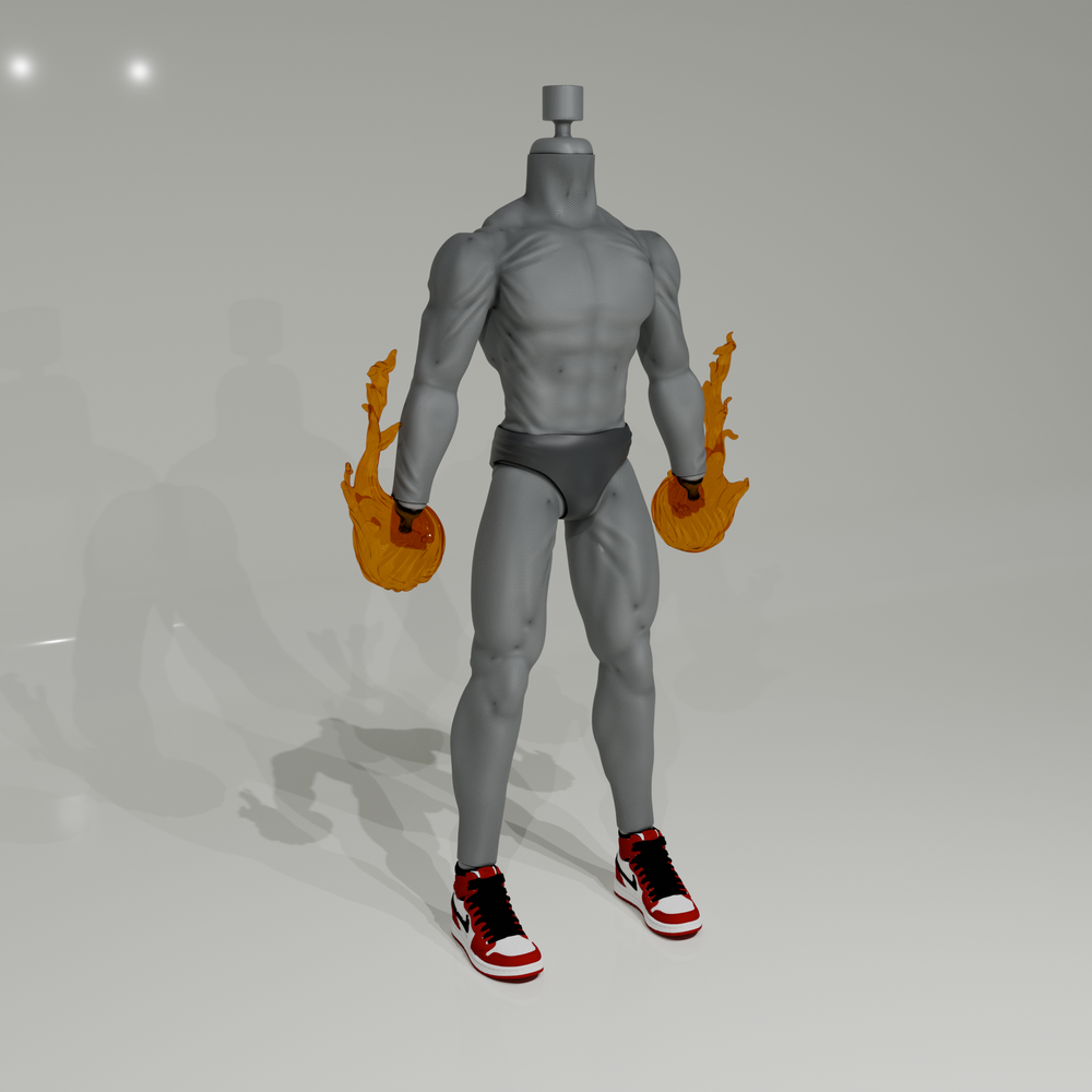 Action Figure Hand Effects: Magic Punch (Set)