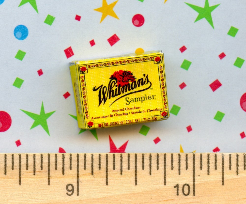 Dollhouse Miniature Size Chocolates Candy Box  # WS