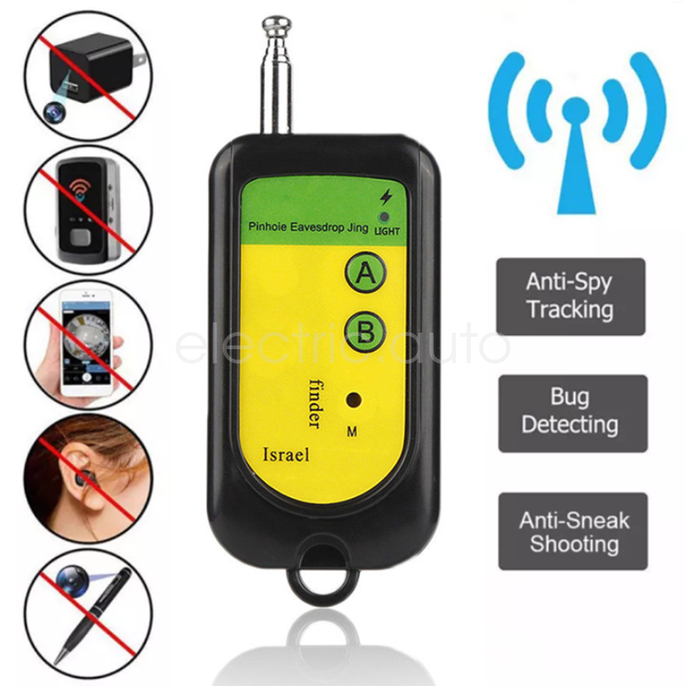 Anti-Spy Hidden Camera Detector RF Signal Bug Audio Finder Tracker Scanner CN